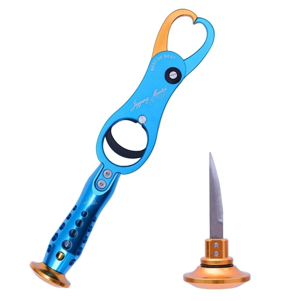Jigging Master Alüminum Blue Gold Grip