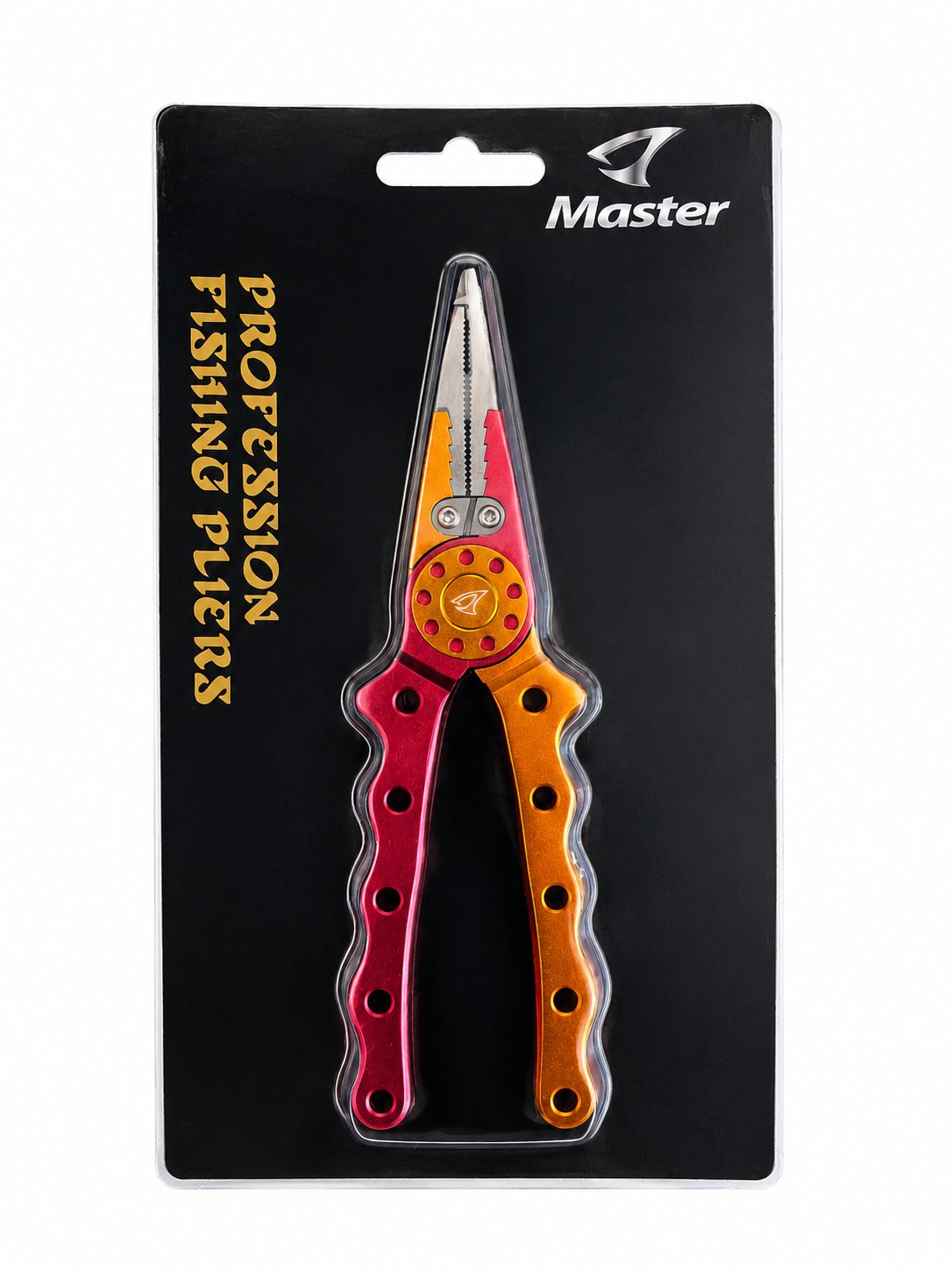 Jigging Master Alüminum Fishing Plier Red Gold Pense