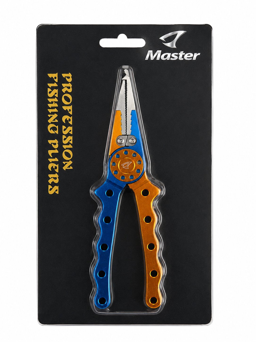 Jigging Master Alüminum Fishing Plier Blue Gold Pense