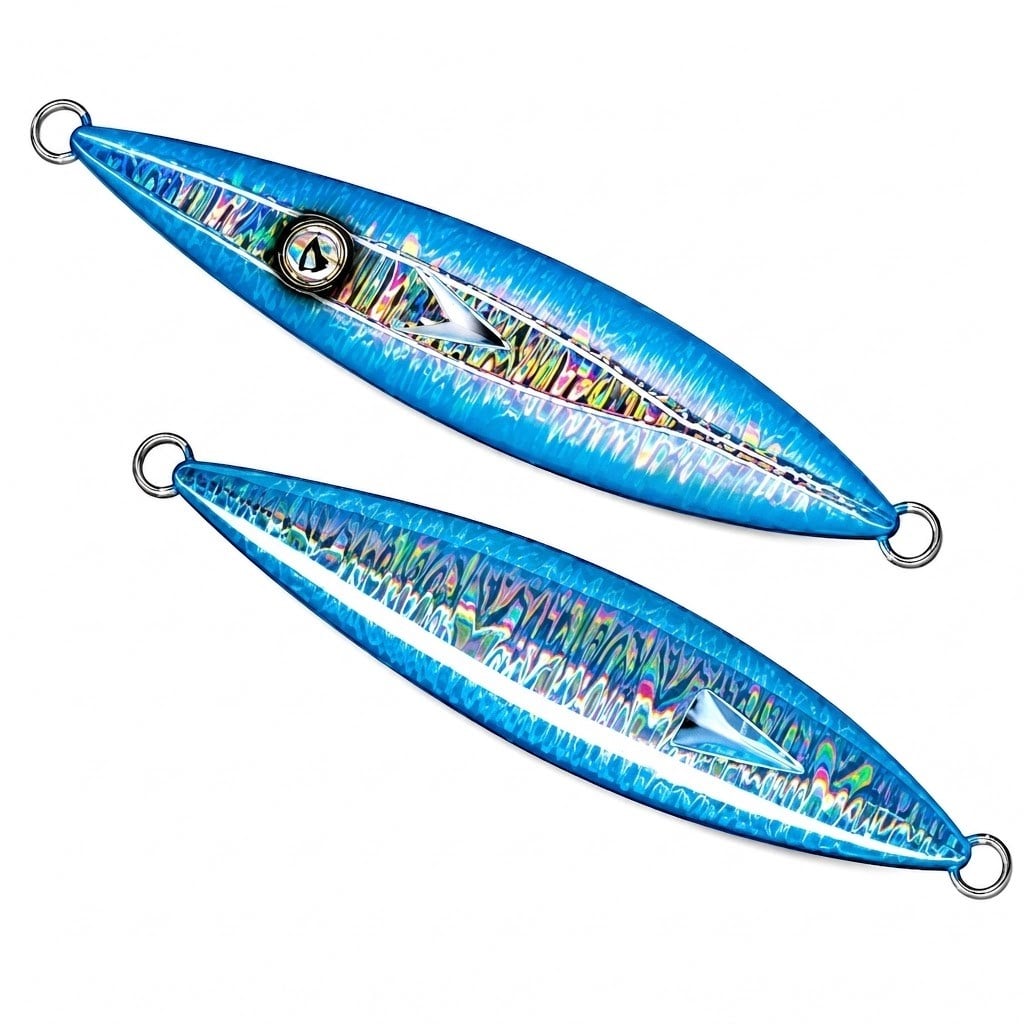 Jigging Master Breathing Devil Eye 150GR #4 Gold Blue Luminous Jig