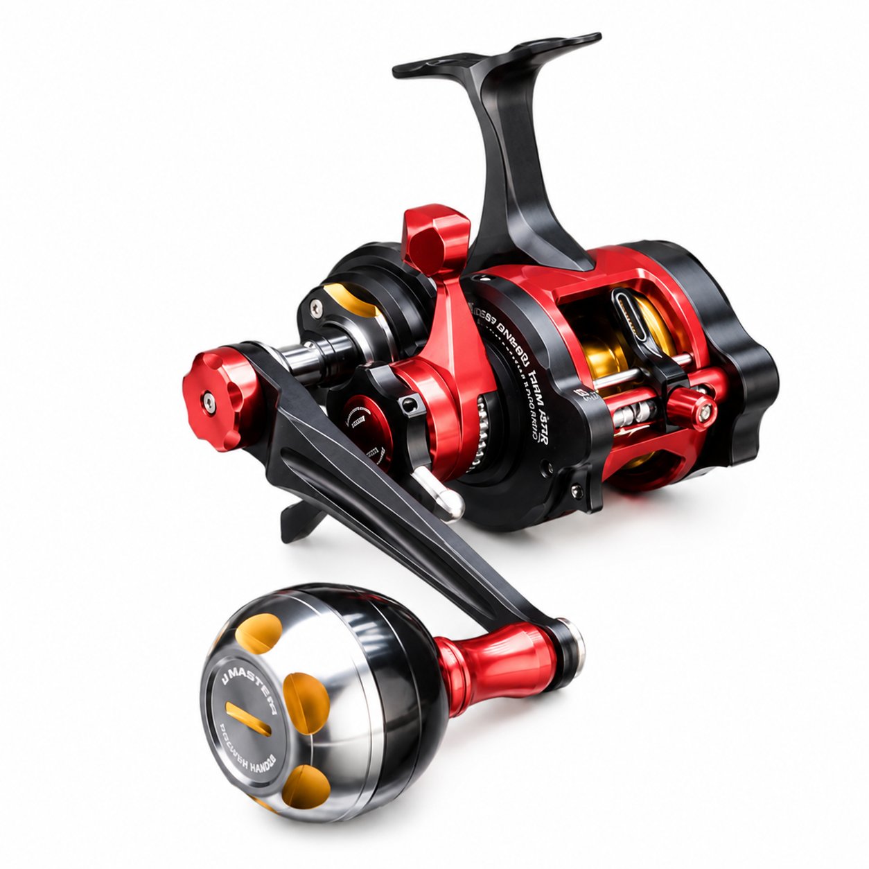 Jigging Master Gangster PE Micro Underhead LH Black Red Gold Çıkrık