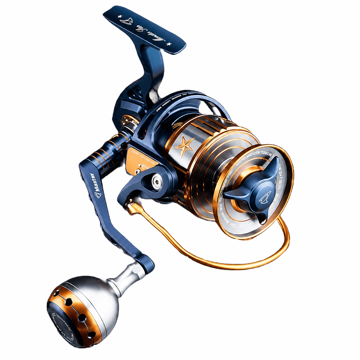 Jigging Master Monster Star VIP 5000XH-7000S Navy Blue Titanium Gold Spin Jig Makinesi