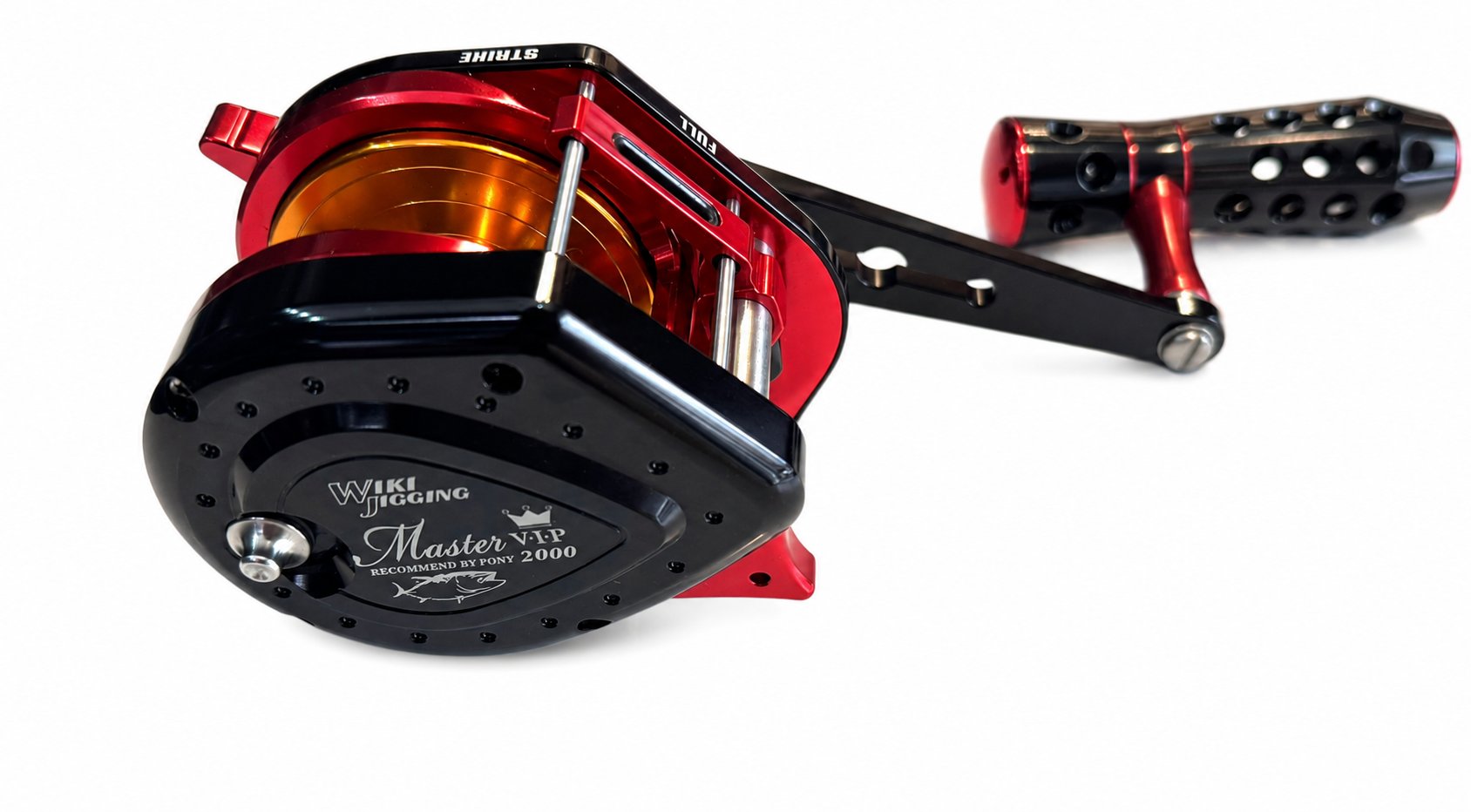 Wiki Master VIP 2000XH LH Turbo Knob Black Red Gold Çıkrık