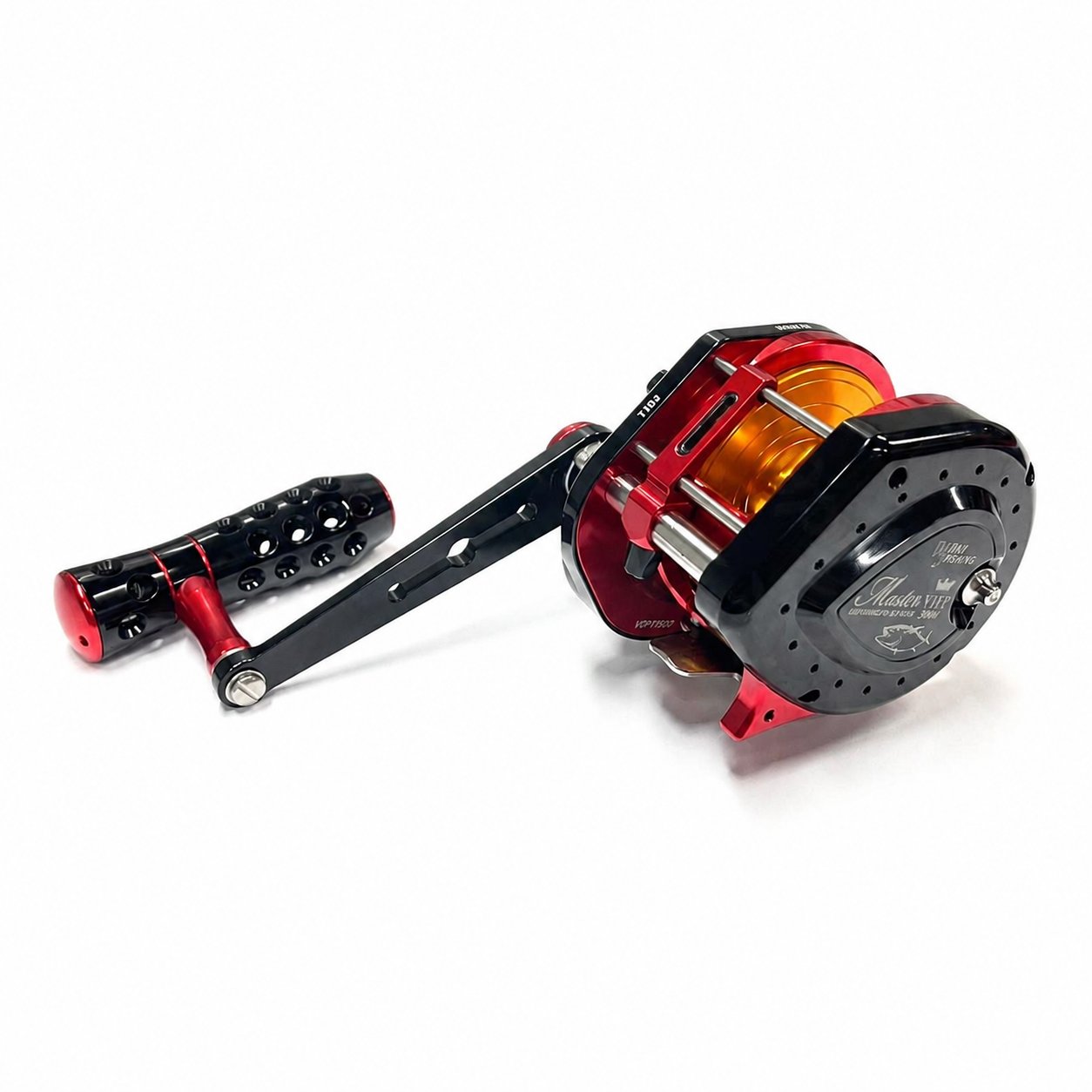 Wiki Master VIP 3000H LH Turbo Knob Black Red Gold Çıkrık