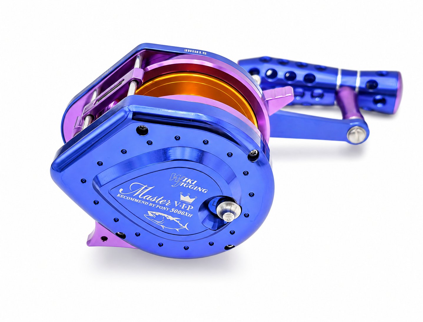 Wiki Master VIP 3000H LH Turbo Knob Blue Purple Gold Çıkrık