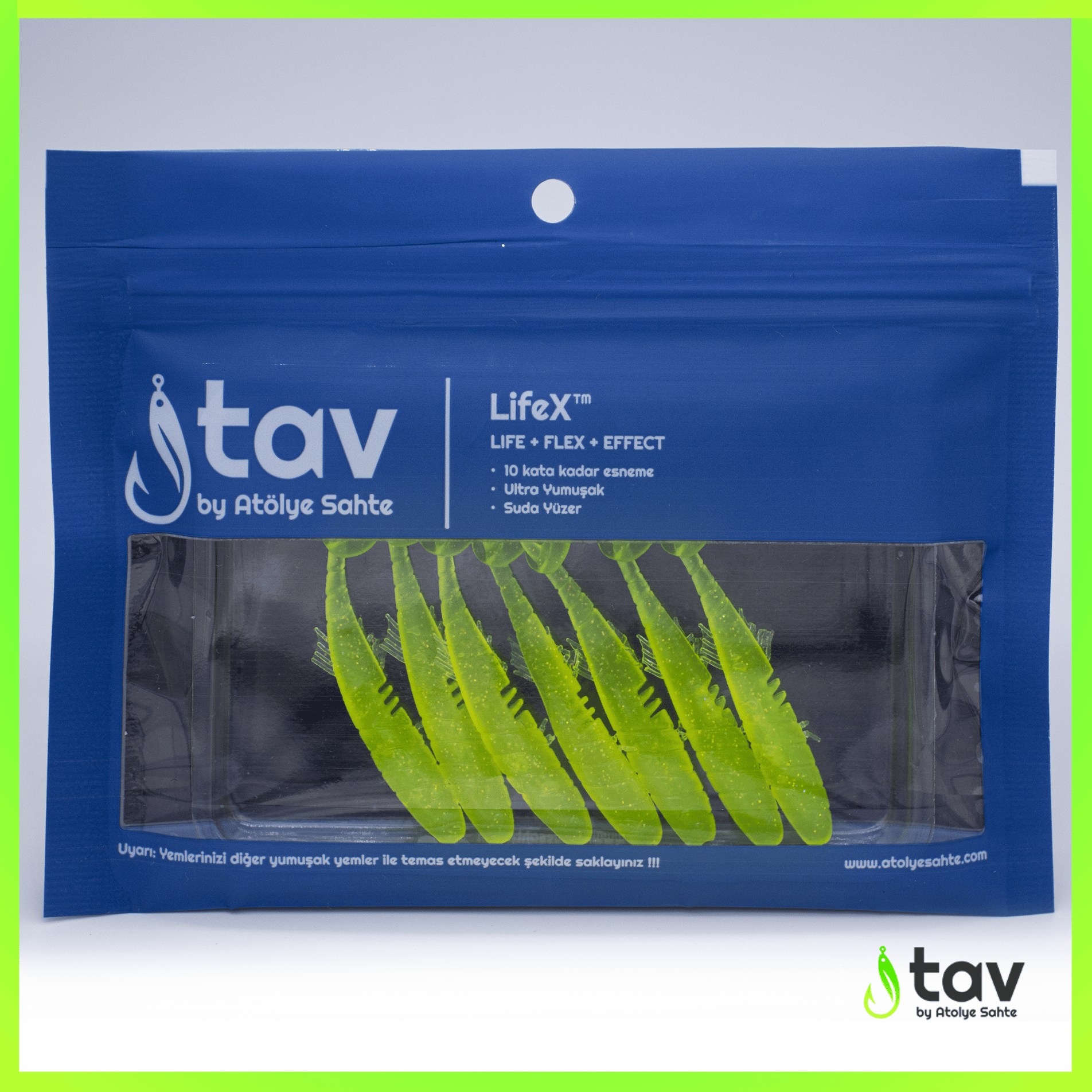 LifeX™ GÜMÜŞ 55mm 7'li paket