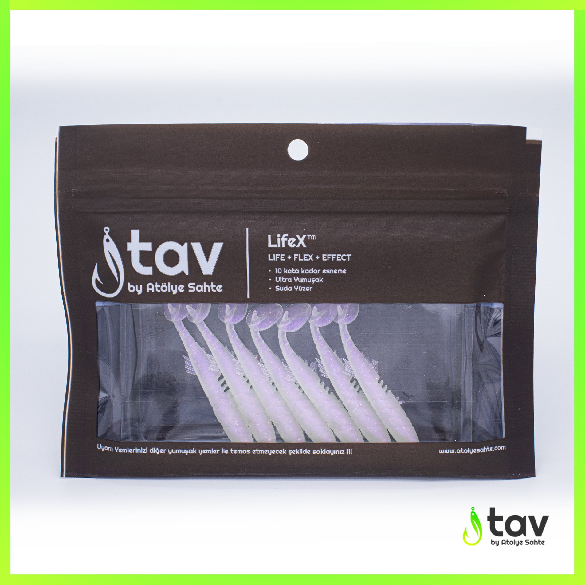 LifeX™ GÜMÜŞ 55mm 7'li paket