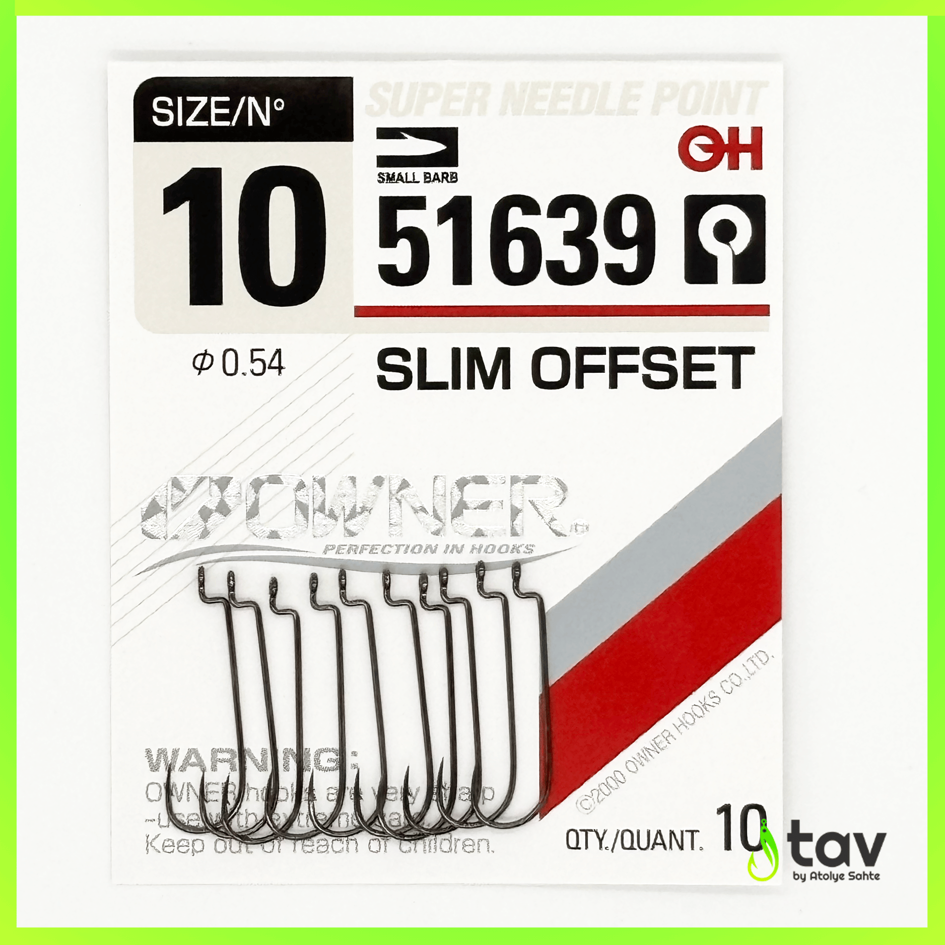 Owner 51639 Slim Offset