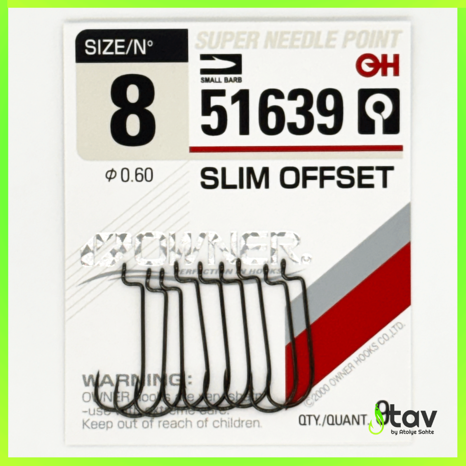 Owner 51639 Slim Offset
