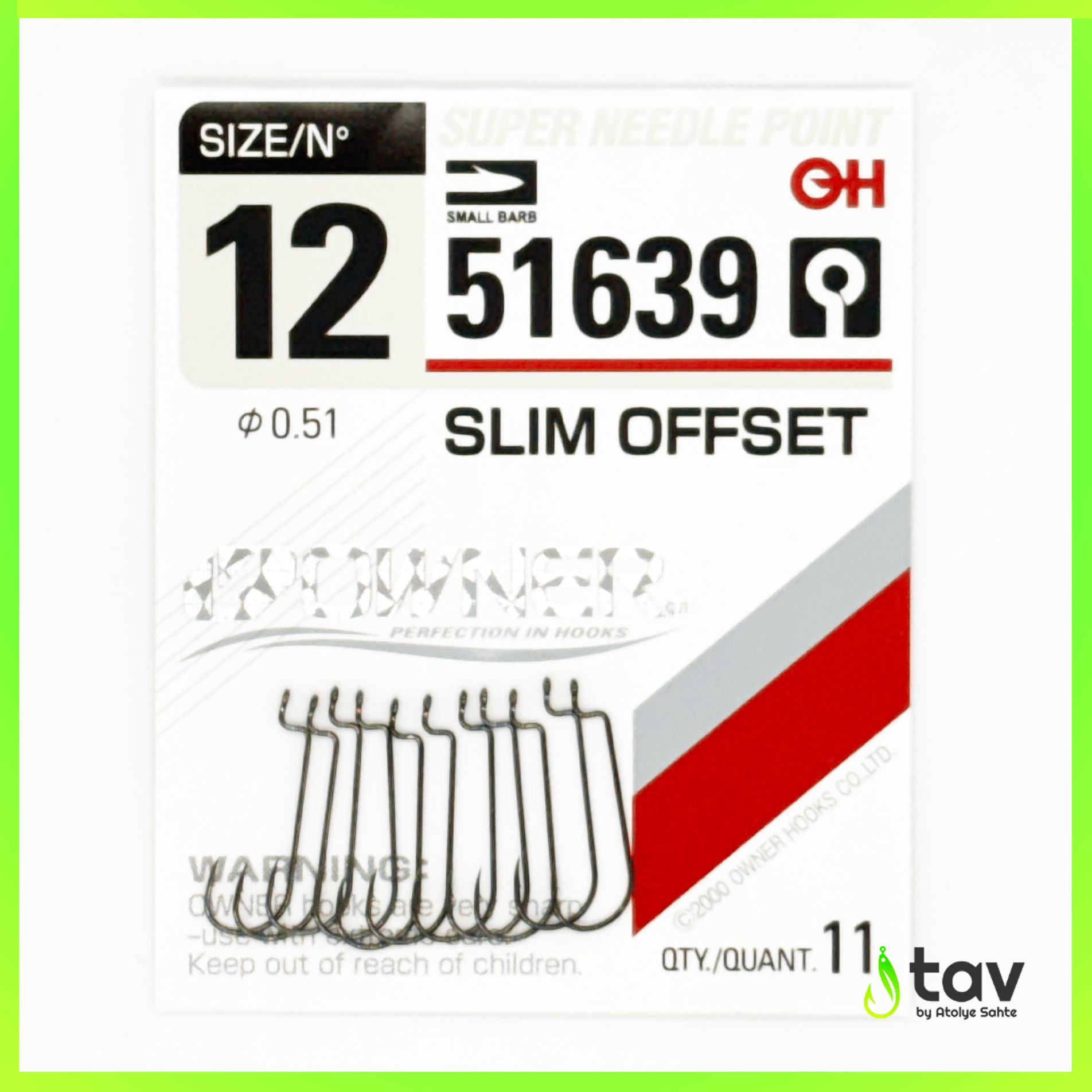 Owner 51639 Slim Offset