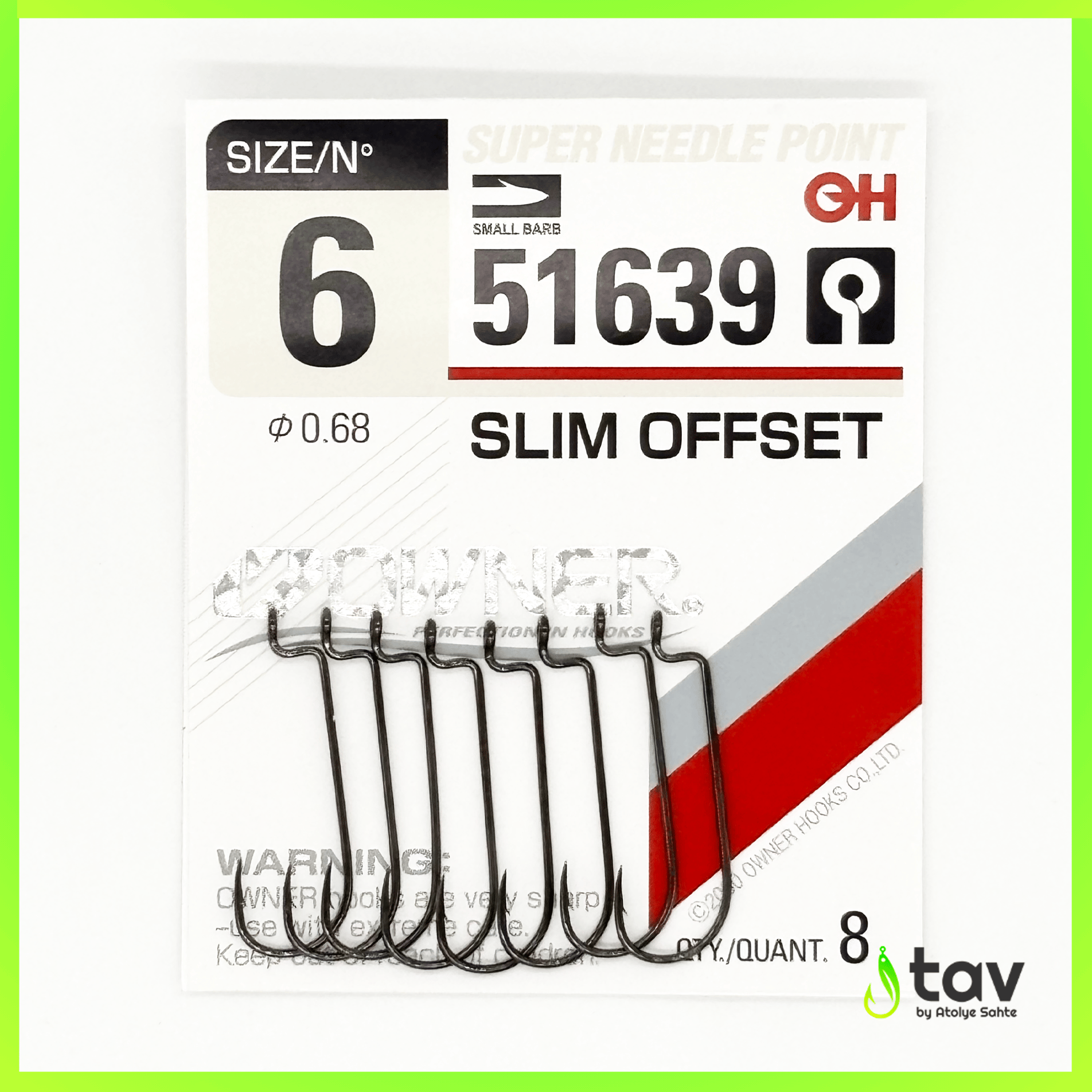 Owner 51639 Slim Offset