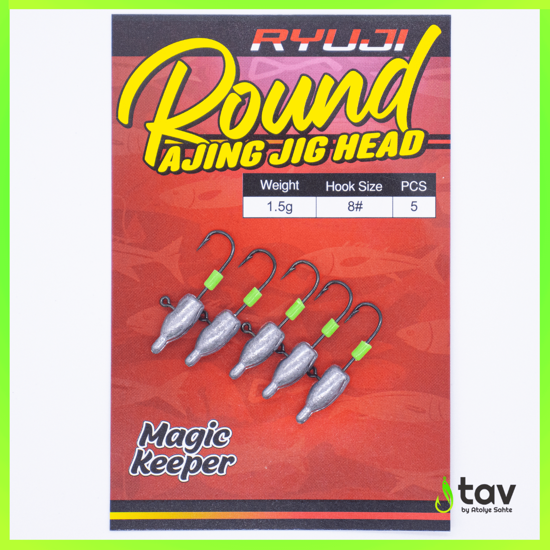 RYUJİ ROUND AJİNG JİG HEAD