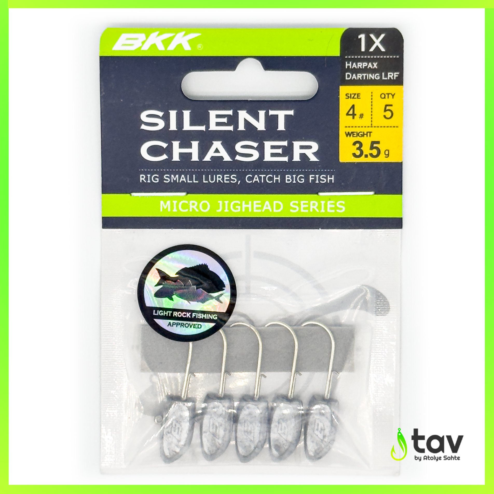 Silent Chaser Harpax Jighead