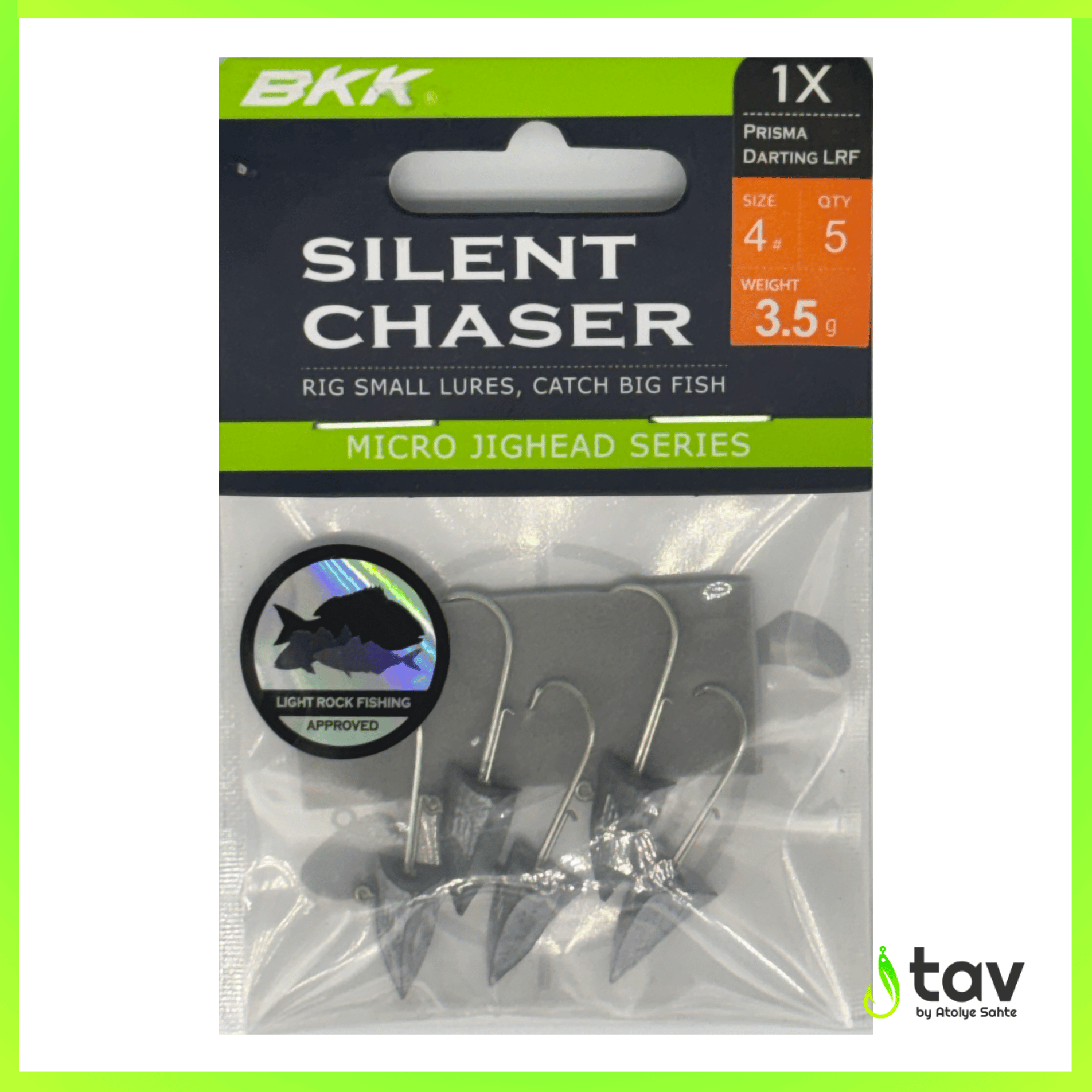 Silent Chaser Prisma Darting Jighead