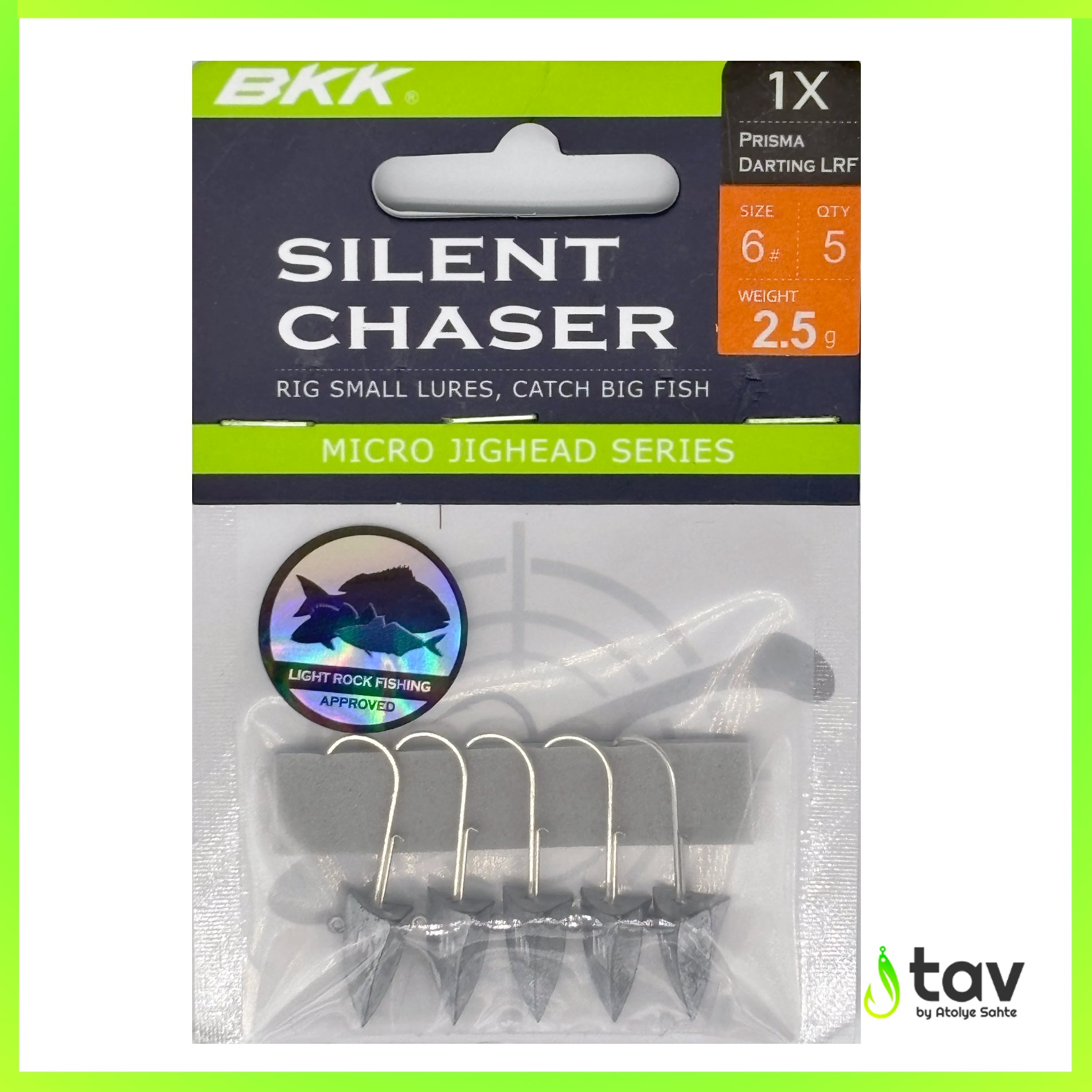 Silent Chaser Prisma Darting Jighead