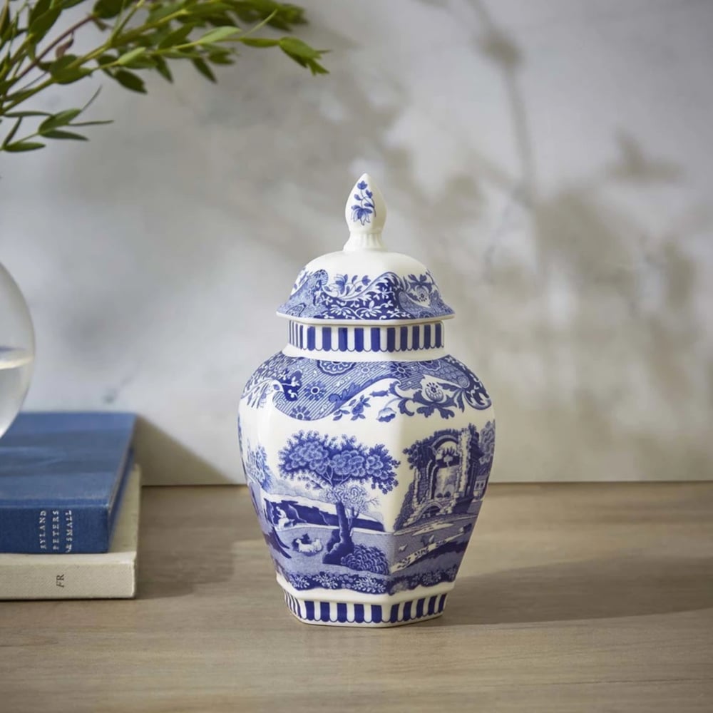 BLUE ITALIAN VAZO 15 CM