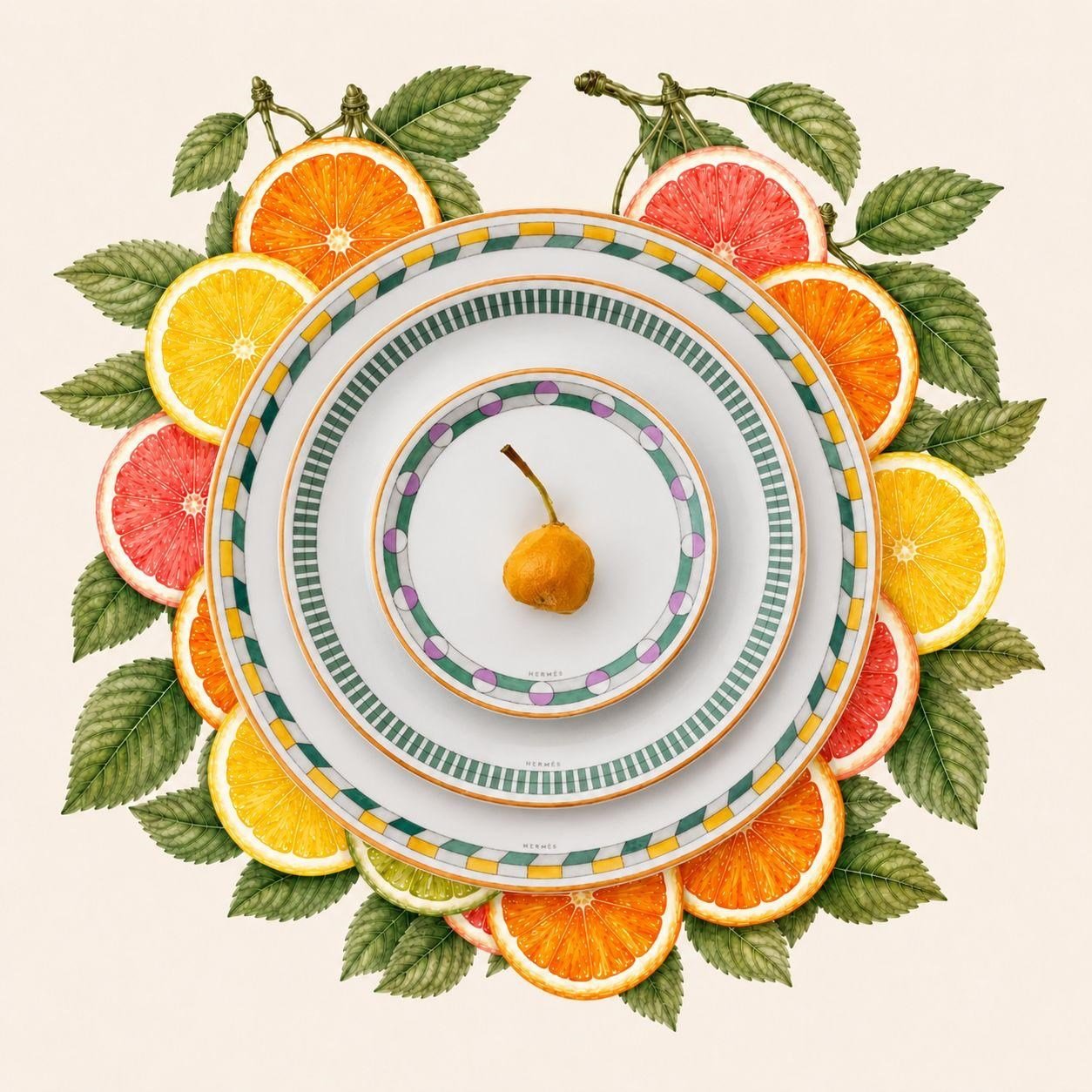 Citrus 6'lı Amerikan Servis