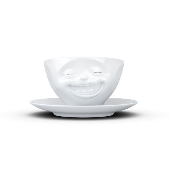 Laughing Beyaz Çay Fincan 200 ML