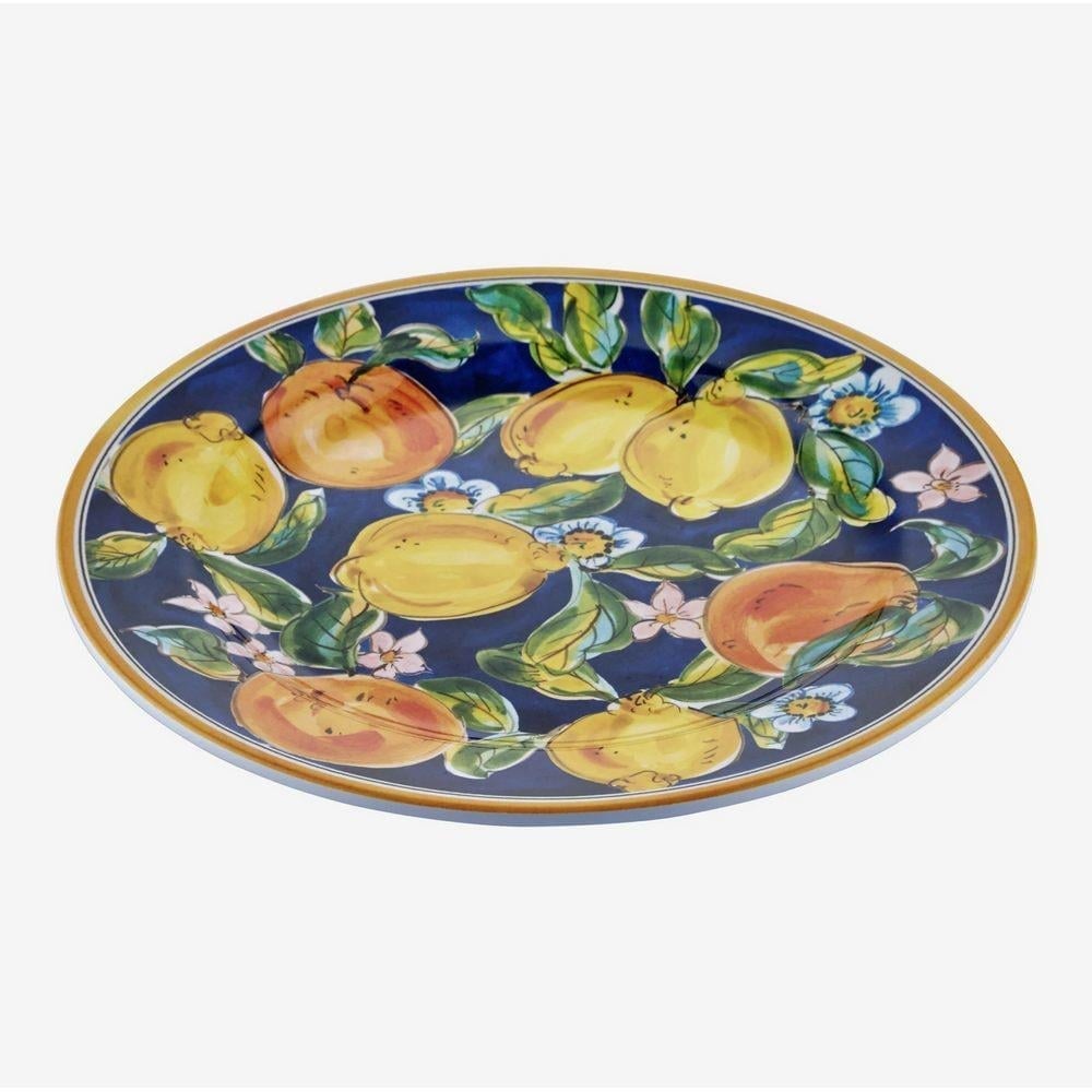 LIMONCELLO BLUE PLATE 28 CM