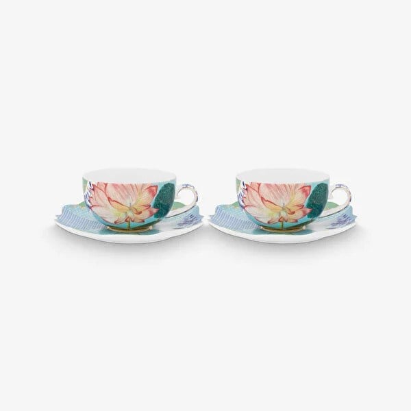 Pip Studio Mavi Porselen Çay Fincan Seti 225 Ml