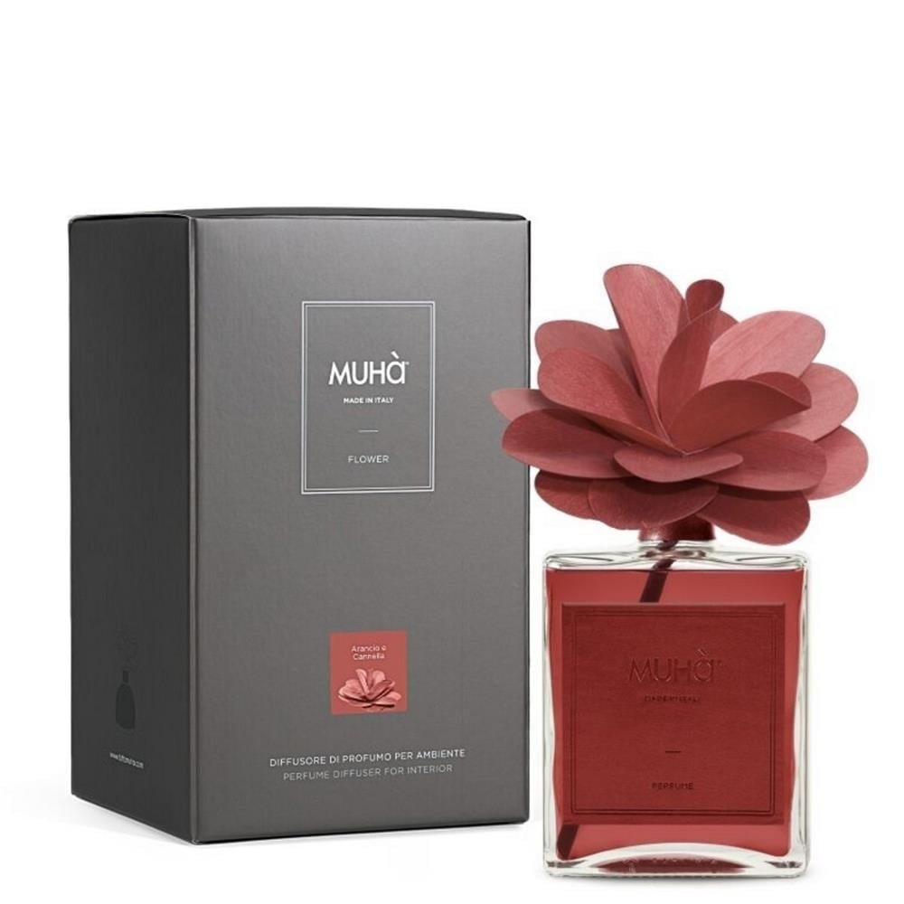 ROOM FRESHENER FLOWER DIFFUSER ORANGE AND CINNAMON 500 ML