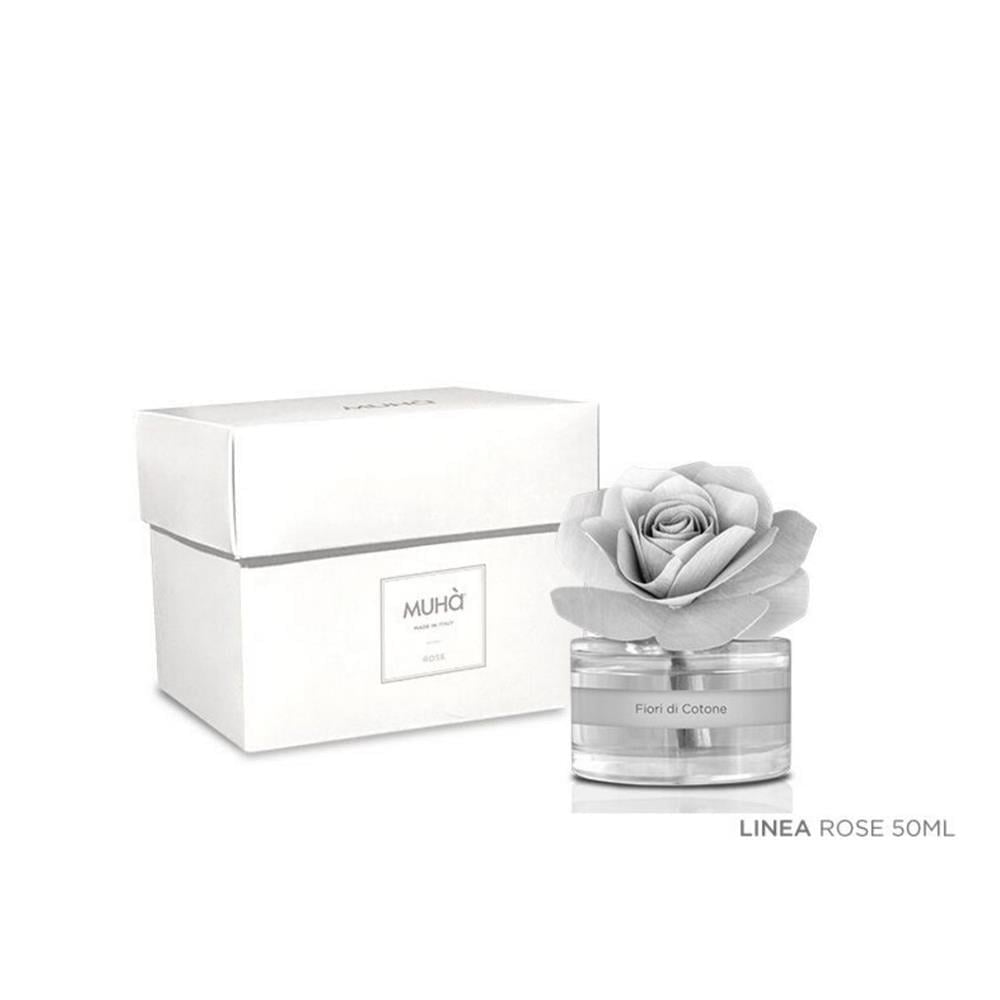 ROSA ROOM FRESHENER DIFFUSER COTTON FLOWERS 50 ML