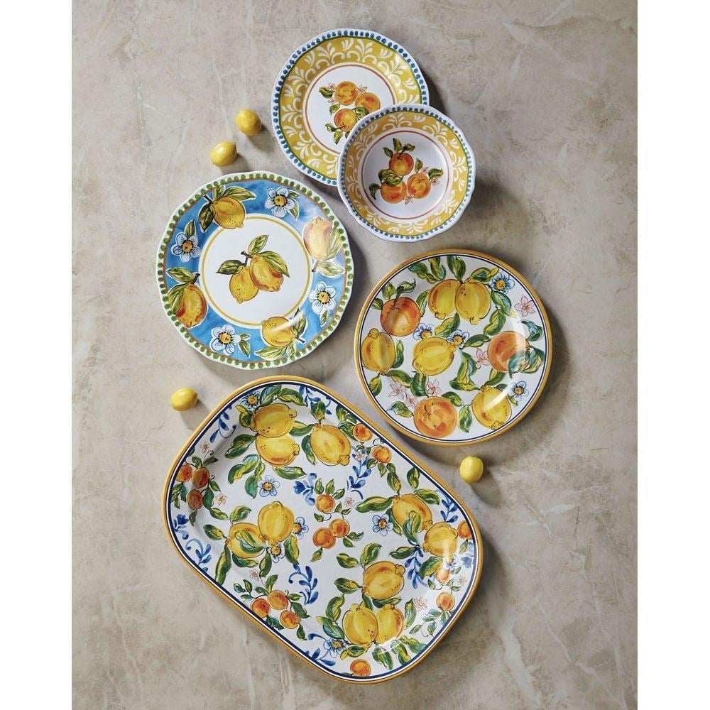 SORENTO YELLOW WHITE BOWL