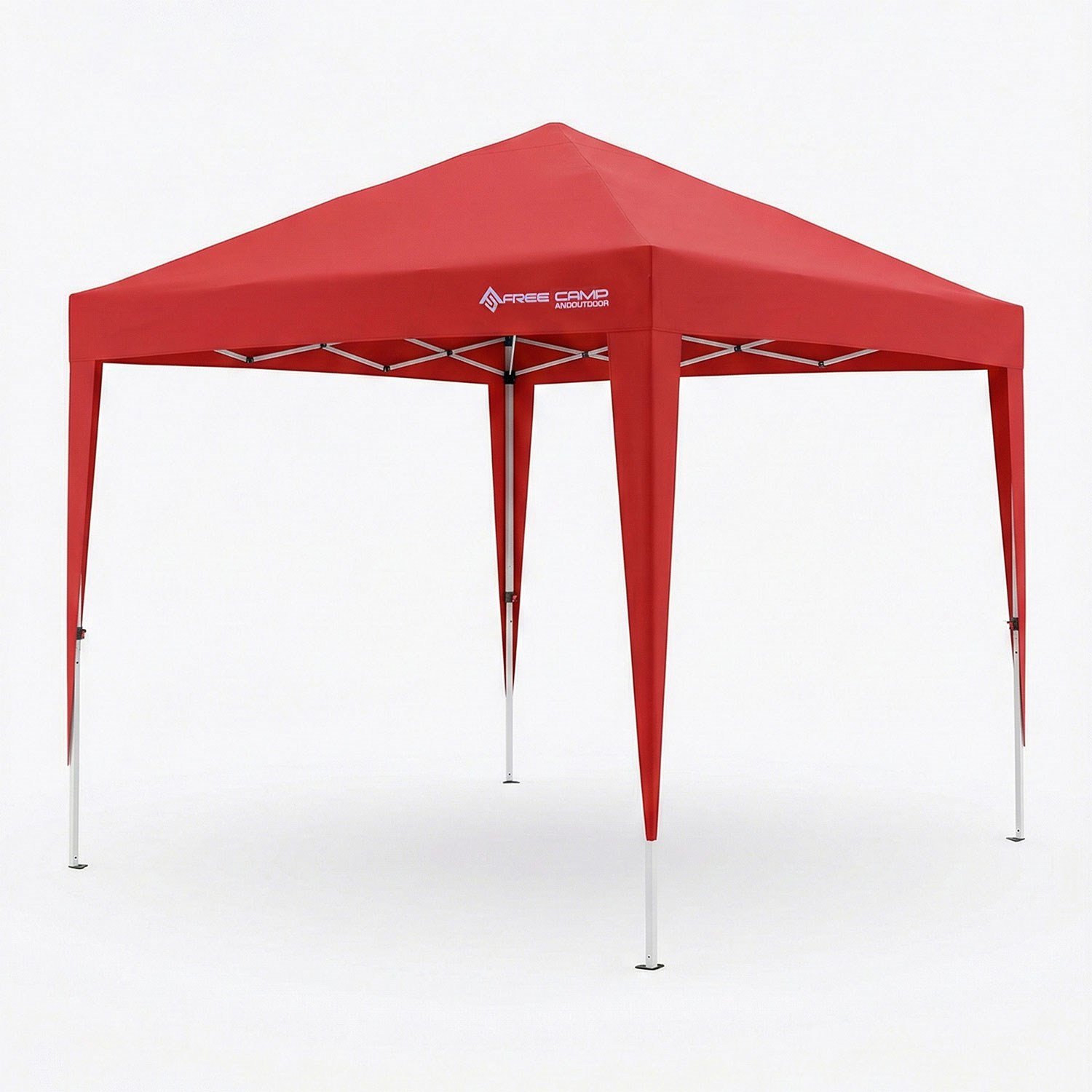FreeCamp Soria AND1025 240x240cm Pe Otomatik Tente-KIRMIZI