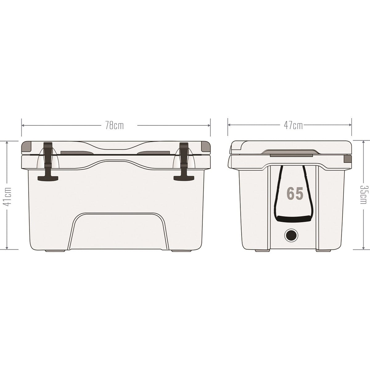 Icepeak Aden Plus Buzluk 65 Litre