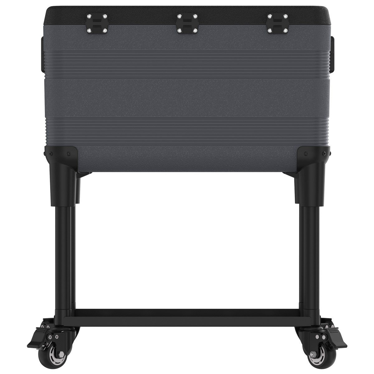 IcePeak Patio 70 Tekerlekli Raflı Buzluk 65.8 Litre