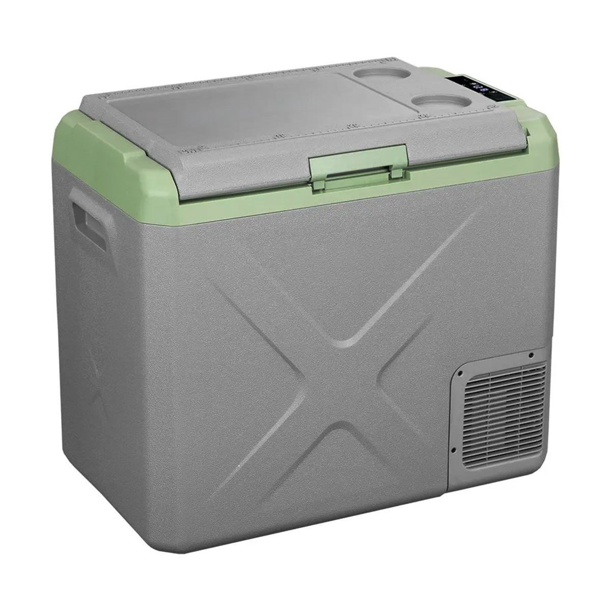 Icepeak Viyana Kompresörlü Buzdolabı 50 Litre-GRİ-YEŞİL