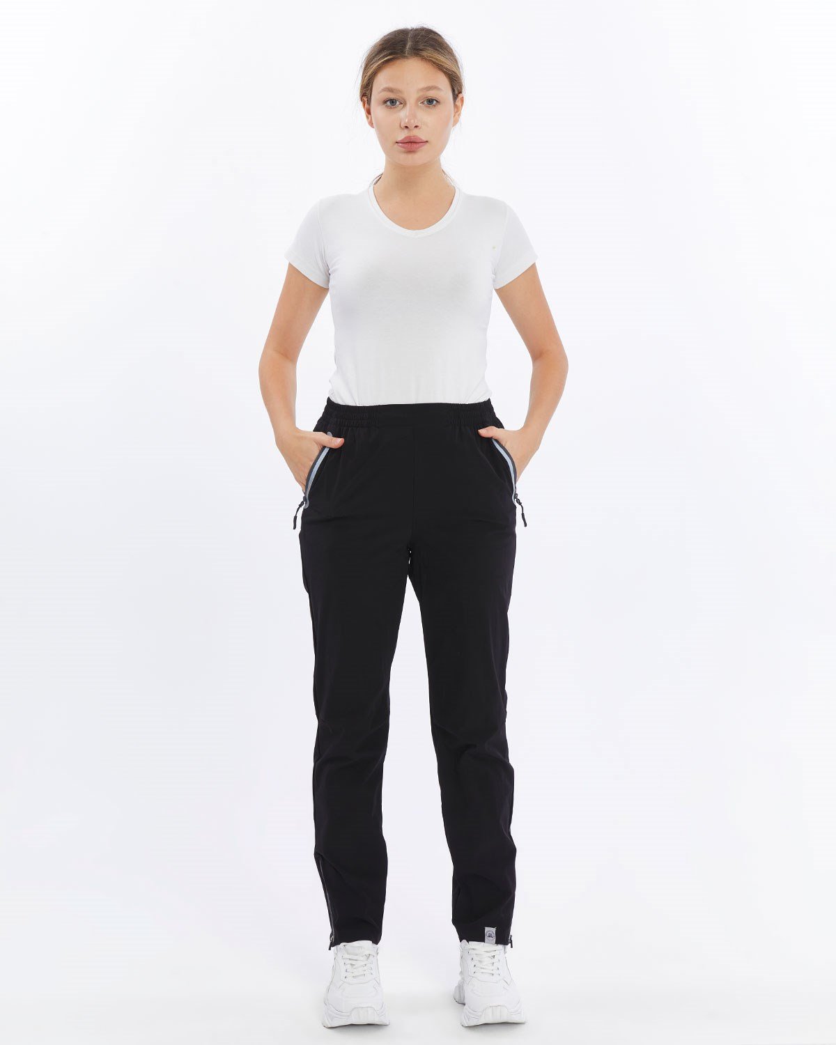 Mapamyumco Quick Dry Kadın Trekking Pantolon-SİYAH