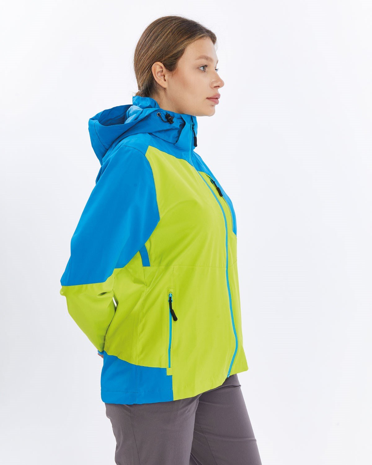 Mapamyumco Windbreaker Kadın Ceket-YEŞİL