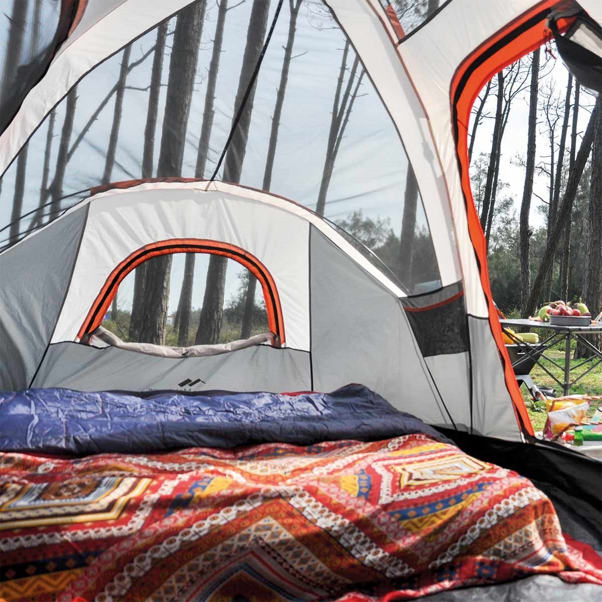 MobiHome DomeHike 6 Kişilik Otomatik Çadır-GRİ