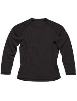 Regatta Base T-Shirt  L/S Kadın Uzun Kollu Üst İçlik-SİYAH