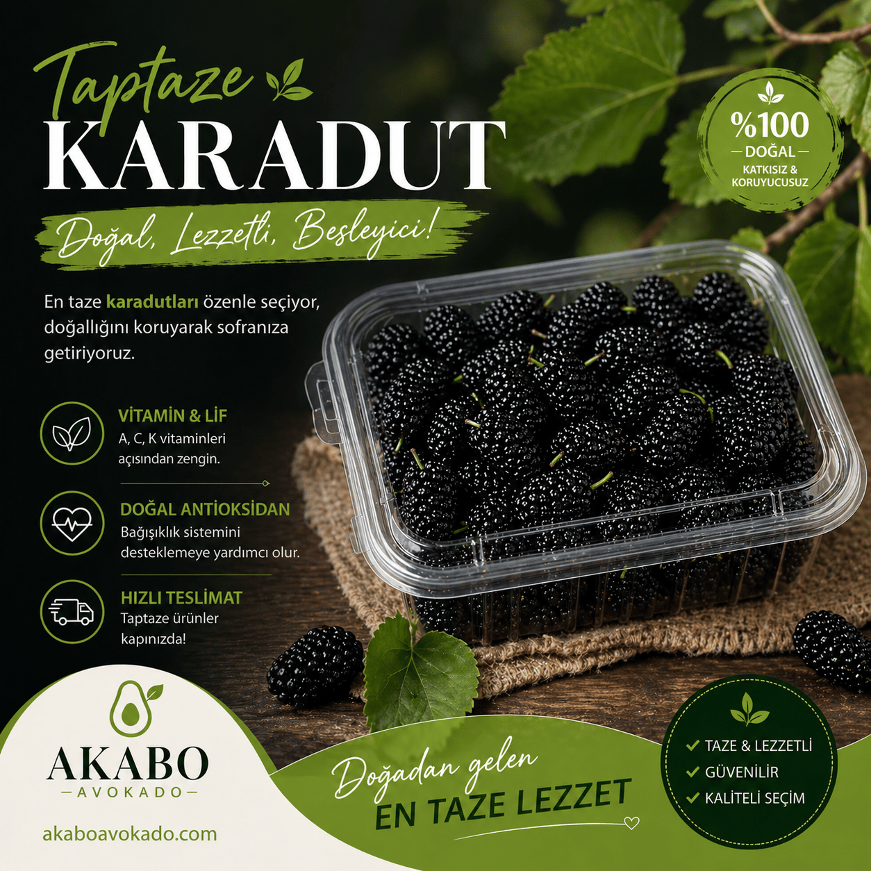 Karadut 500 gr