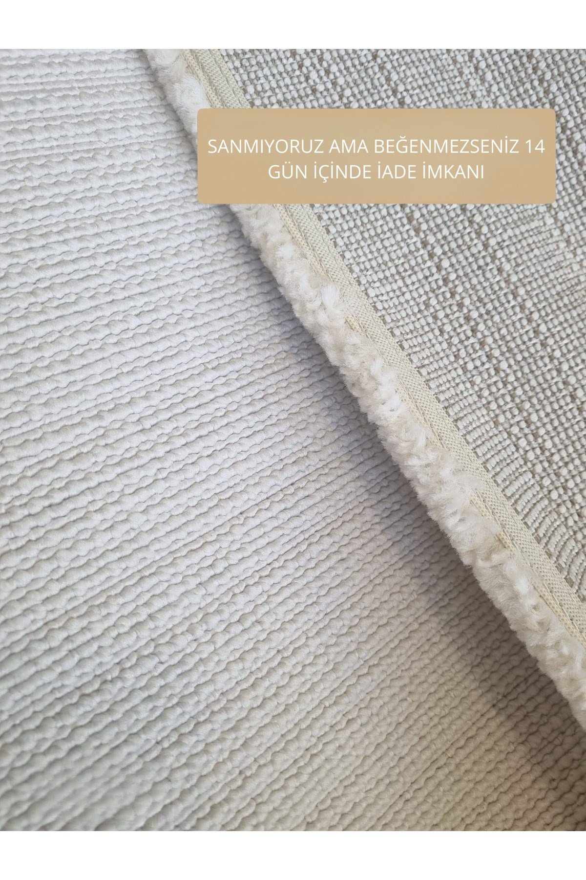 Ekru İskandinav Üst Kalite Bukle Yumuşak Minimalist Salon Koridor Mutfak Çocuk Oturma Odası Halısı
