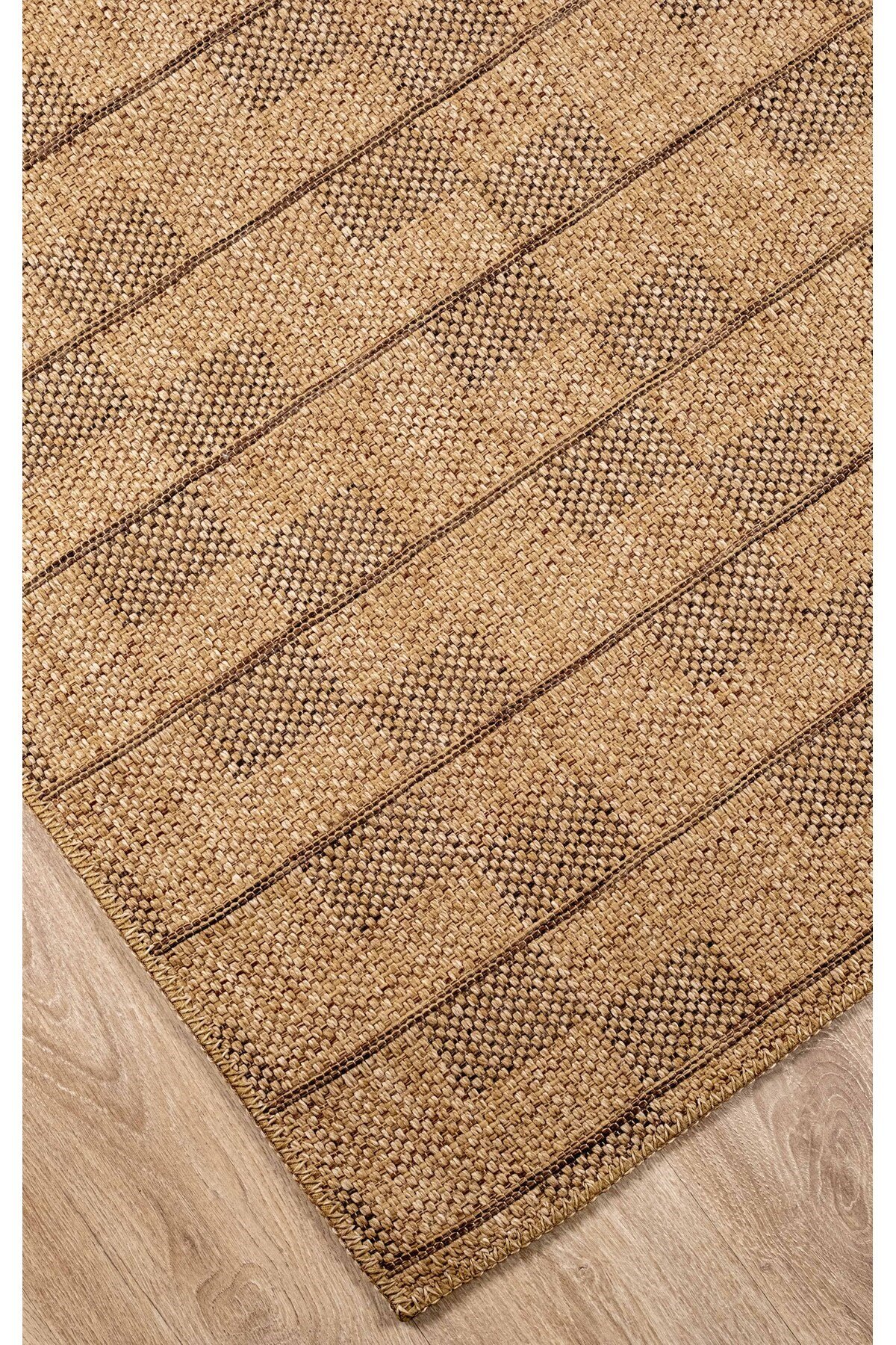 Jüt Sisal Bej Yolluk Kilim Salon Koridor Mutfak Halısı Tozumaz