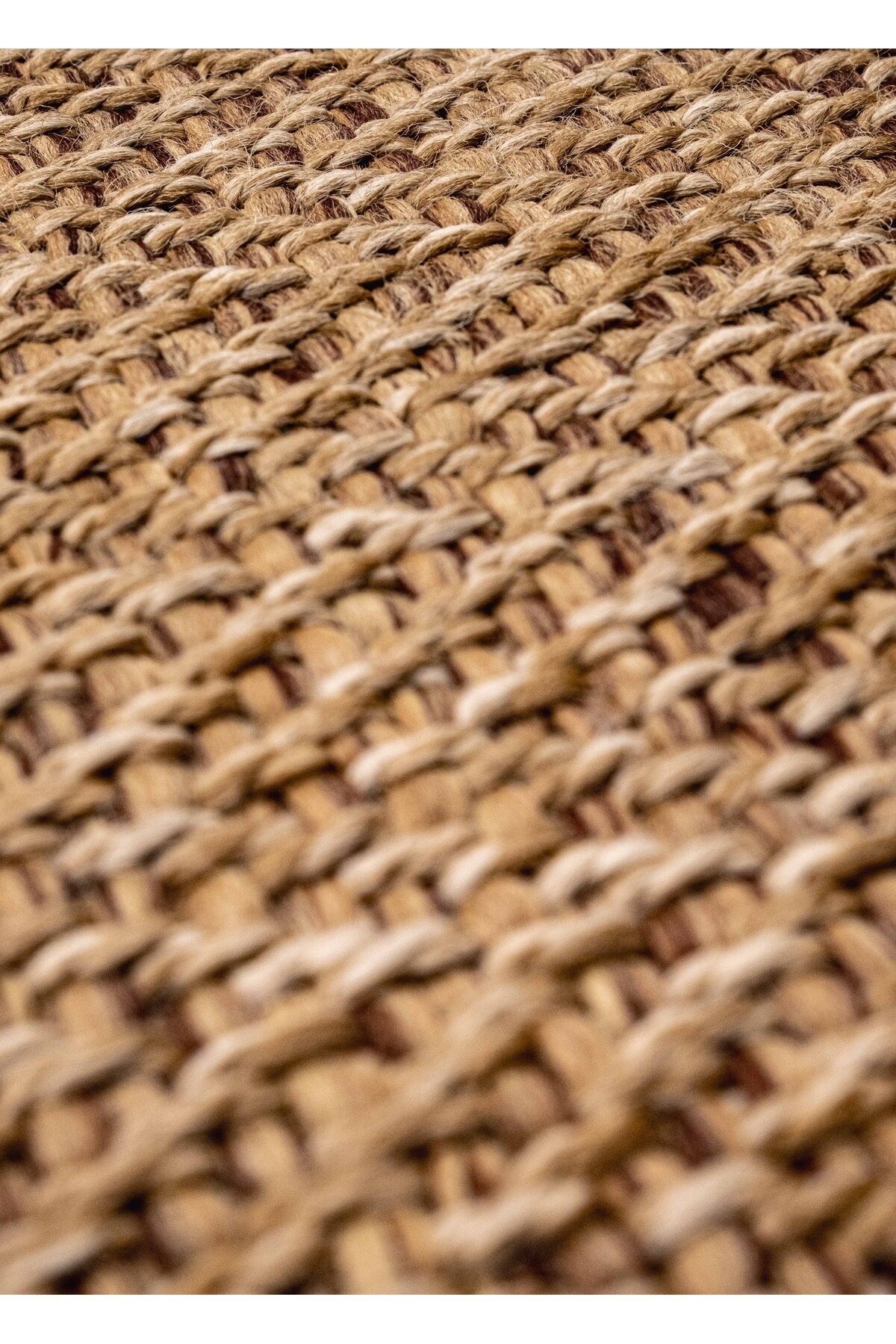 Jüt Sisal Bej Yolluk Kilim Salon Koridor Mutfak Halısı Tozumaz