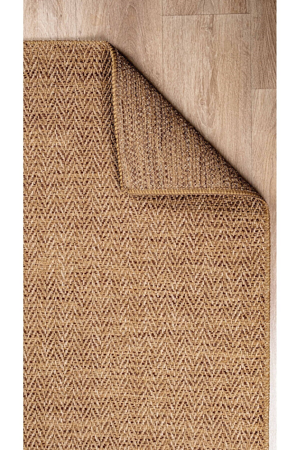 Jüt Sisal Bej Yolluk Kilim Salon Koridor Mutfak Halısı Tozumaz