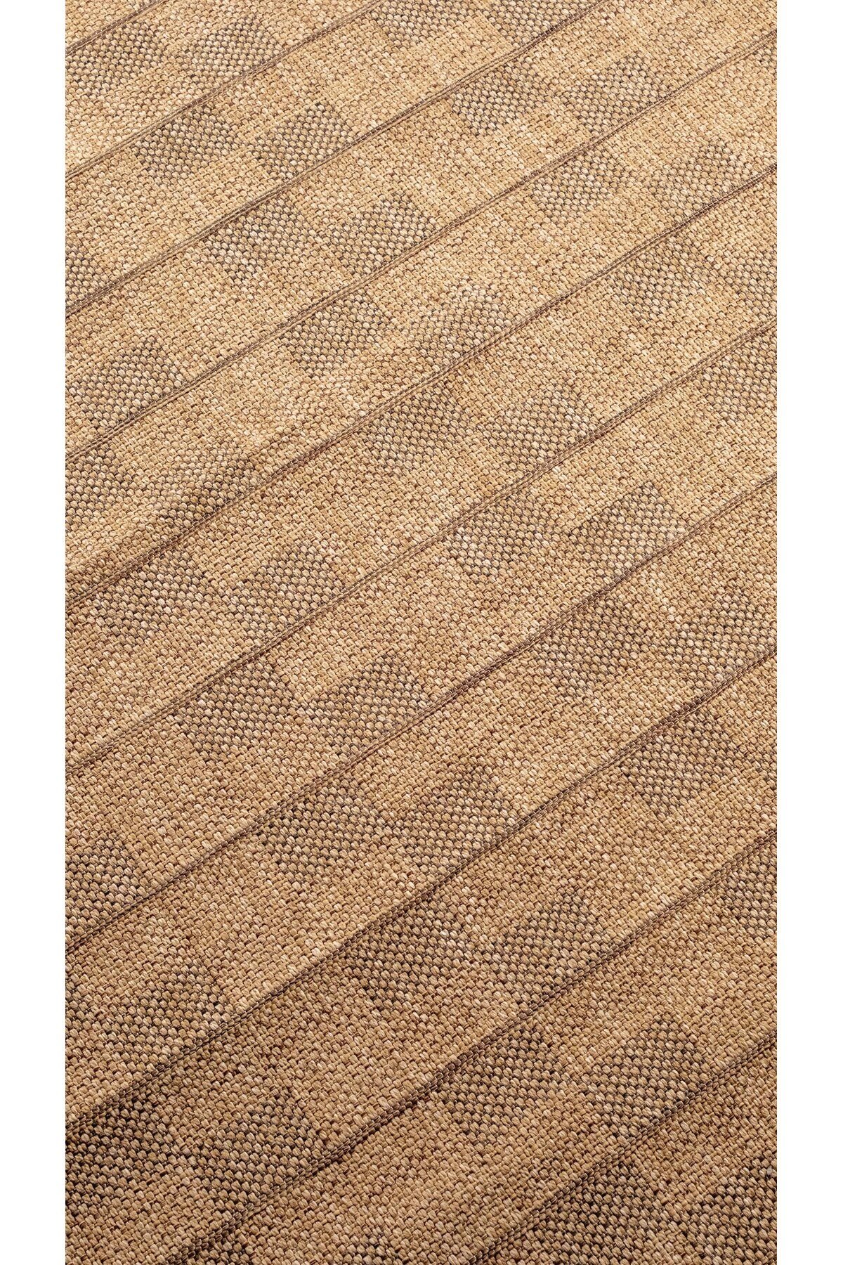 Jüt Sisal Bej Yolluk Kilim Salon Koridor Mutfak Halısı Tozumaz