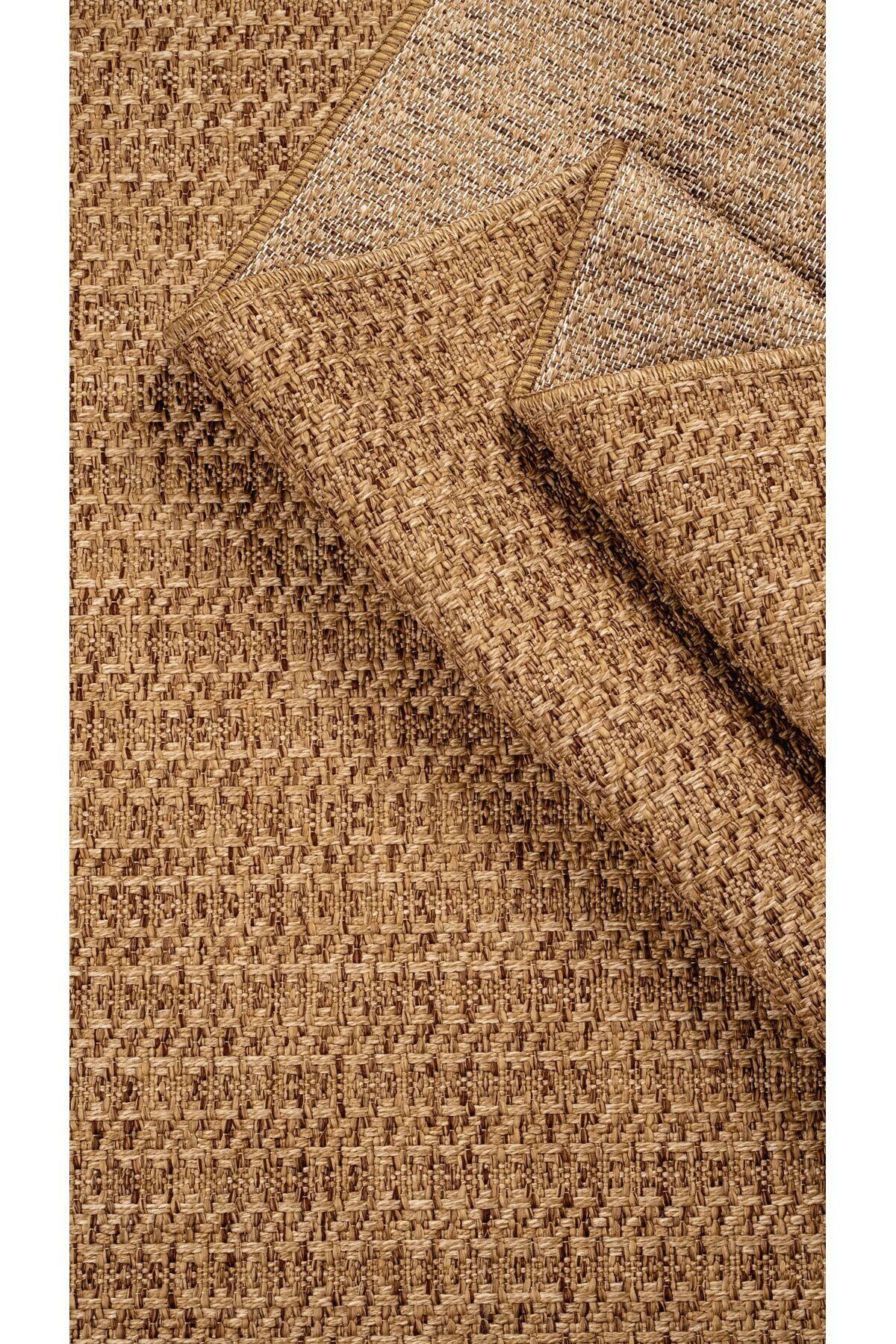 Jüt Sisal Bej Yolluk Kilim Salon Koridor Mutfak Halısı Tozumaz