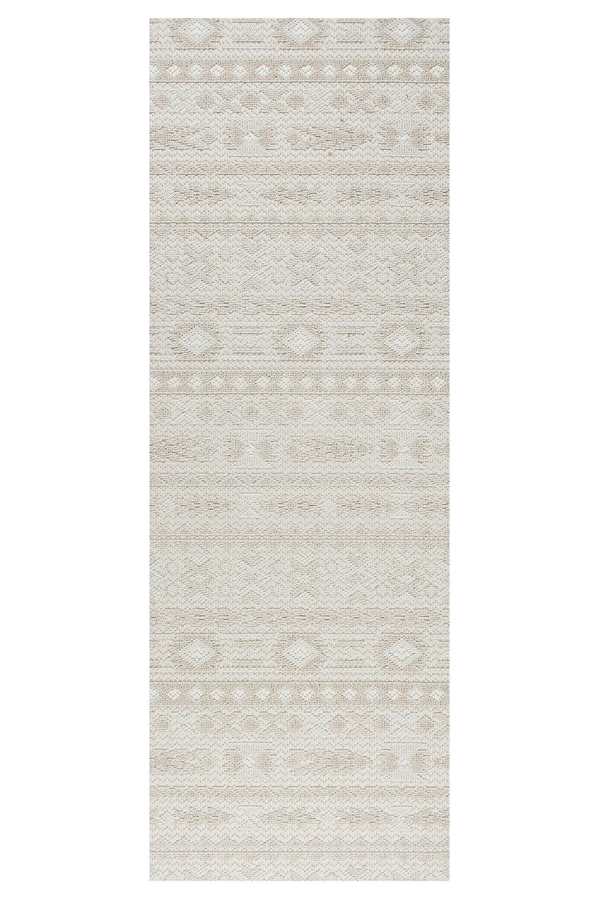 Krem Bej İskandinav Modern Tasarım Sisal Bukle Özel Ölçü Salon Oturma Odası Koridor Halısı Yolluk