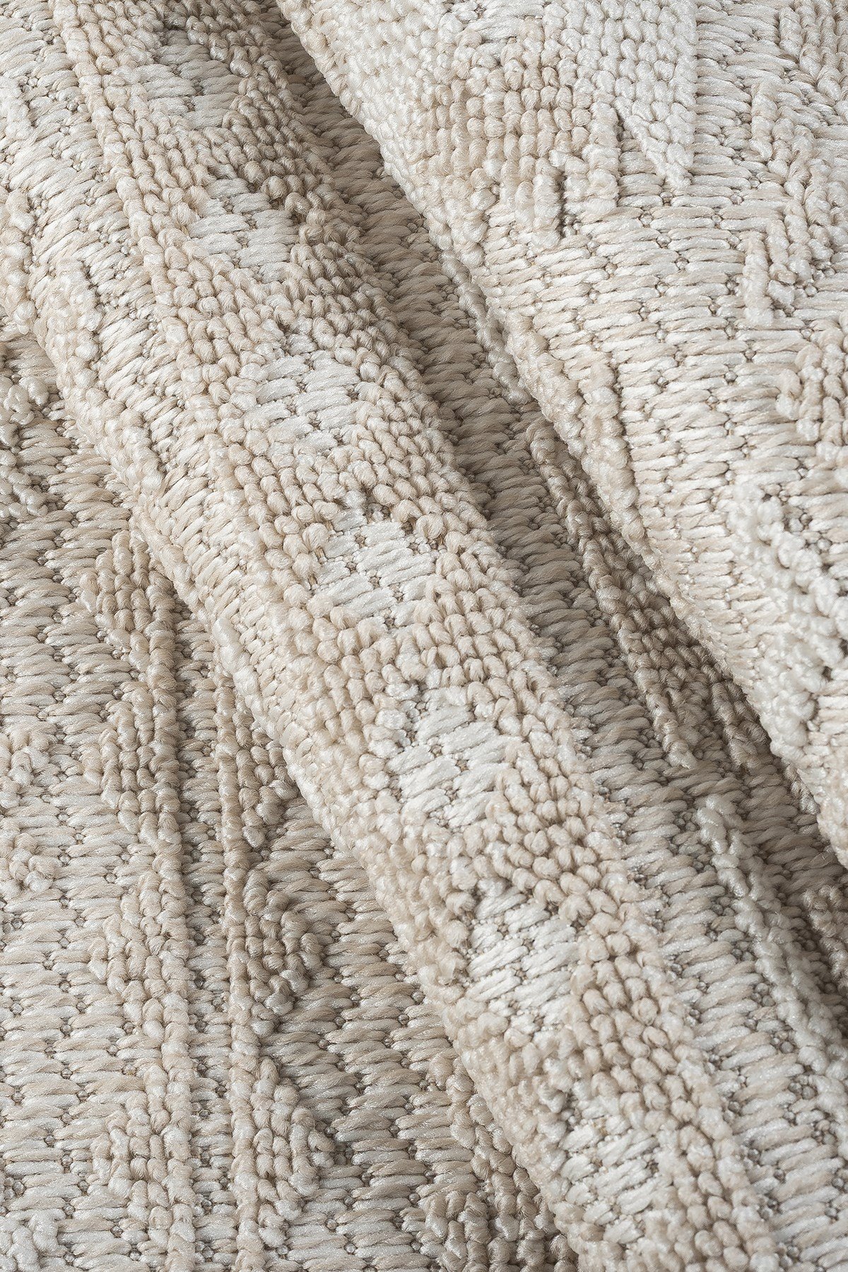 Krem Bej İskandinav Modern Tasarım Sisal Bukle Özel Ölçü Salon Oturma Odası Koridor Halısı Yolluk