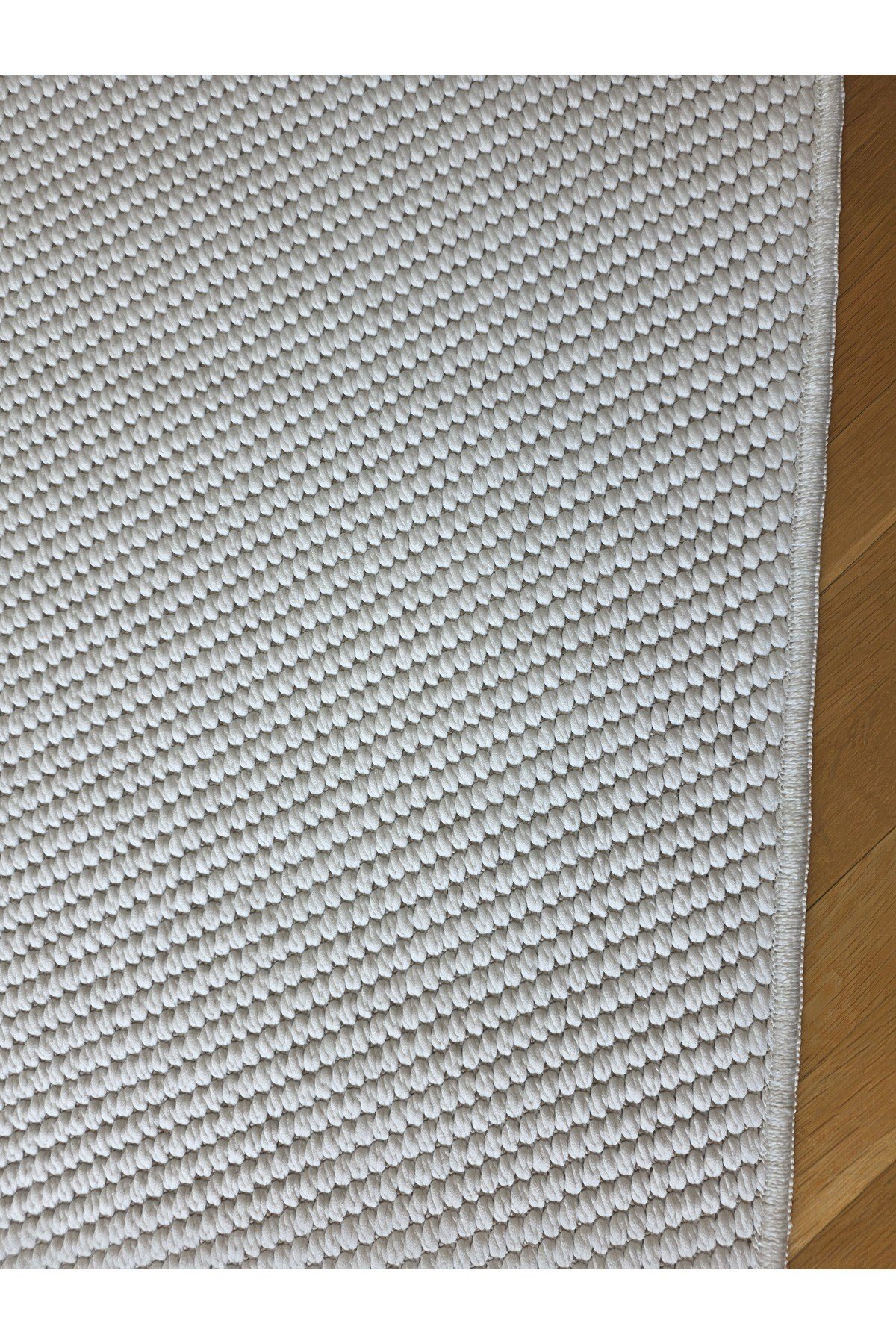 Lara 02 Krem Sisal İskandinav Extra Yumuşak Özel Kesim Kolay Temizlenen Salon Koridor Halısı