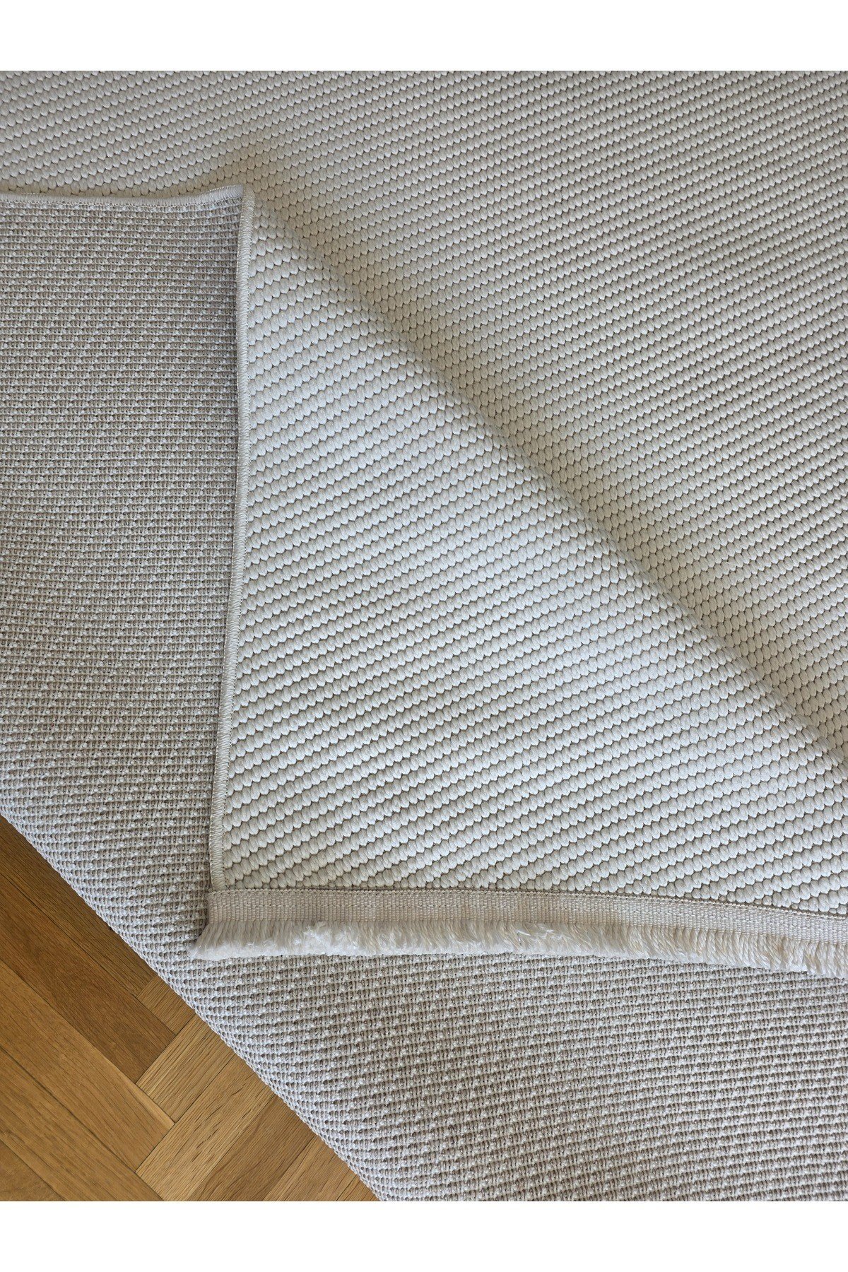 Lara 02 Krem Sisal İskandinav Extra Yumuşak Özel Kesim Kolay Temizlenen Salon Koridor Halısı