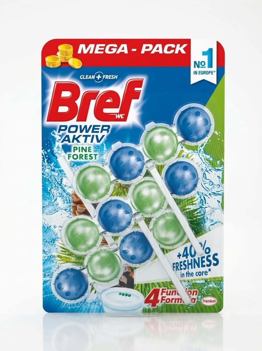  Power Aktiv Klozet Bloğu üçlü