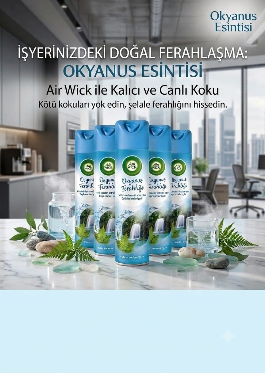 Air Wick Sprey Aerosol Oda Kokusu, Okyanus Ferahlığı