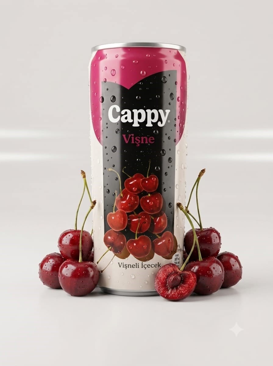 Cappy Kutu Vişneli Meyve Suyu 330 ml 12'li