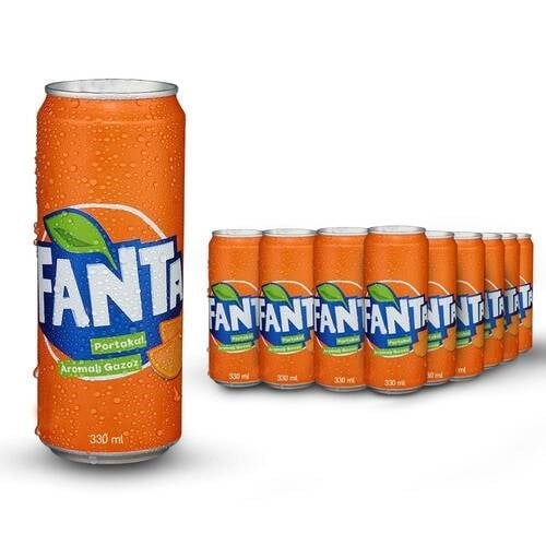 Fanta 0,33 ml  24 adet
